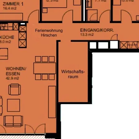 Hirschen By Interhome Apartament